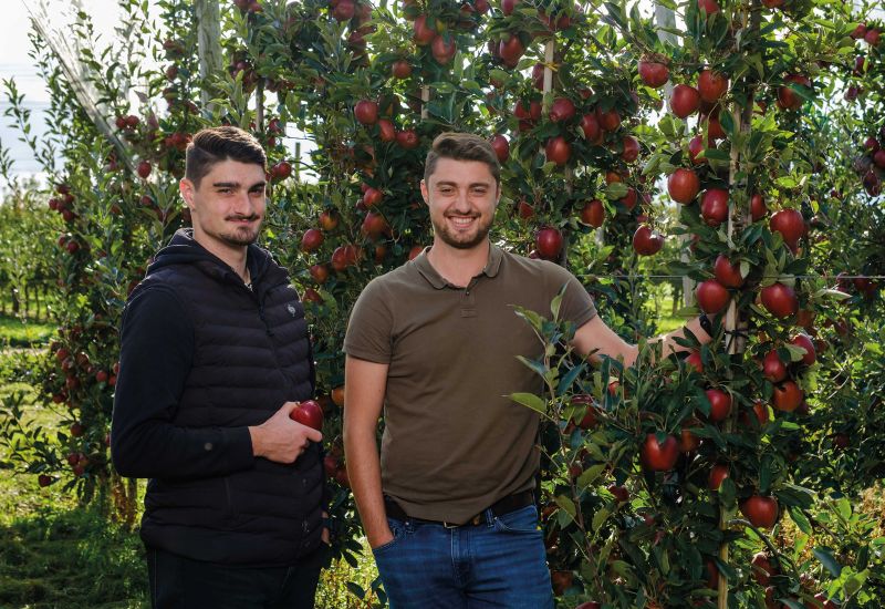 Ein starkes Team: Niclas und Fabian Häger vom Lindenhof