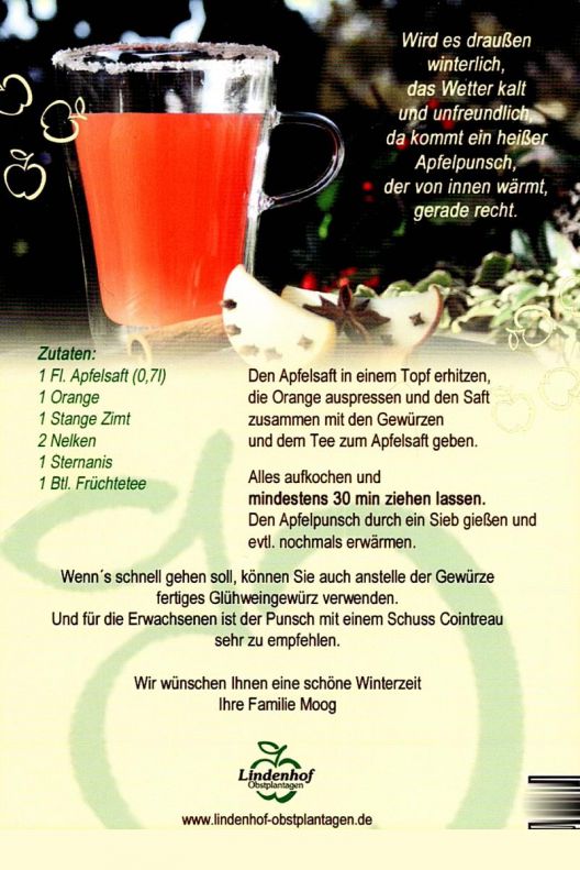 Apfelpunsch à la Lindenhof